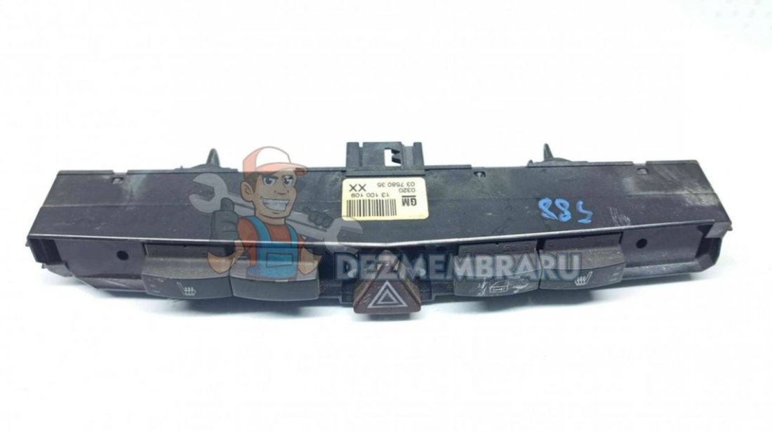 Butoane comenzi consola centrala Opel Astra H [Fabr 2004-2009] 13100109