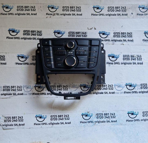 Butoane comenzi radio CD400 Opel Astra J Facelift 2012-2018 Delphi 13337218