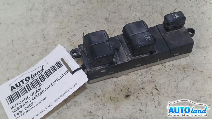 Butoane Geam 4 Geamuri Electrice Nissan QASHQAI J10,JJ10 2007