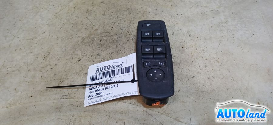 Butoane Geam 809610007 Renault MEGANE III Hatchback BZ0/1 2008