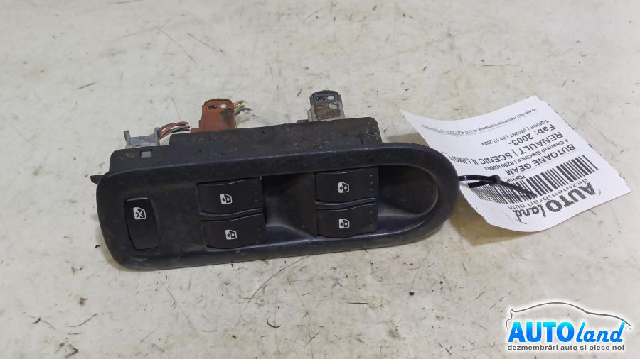 Butoane Geam 8200160603 4 Geamuri Electrice Renault SCENIC II JM0/1 2003