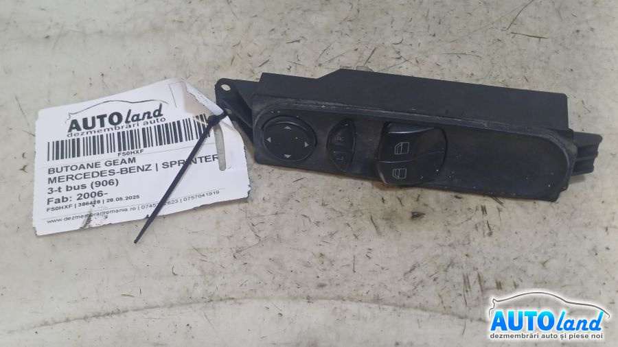 Butoane Geam 9065451213 Mercedes-Benz SPRINTER 3-t bus 906 2006