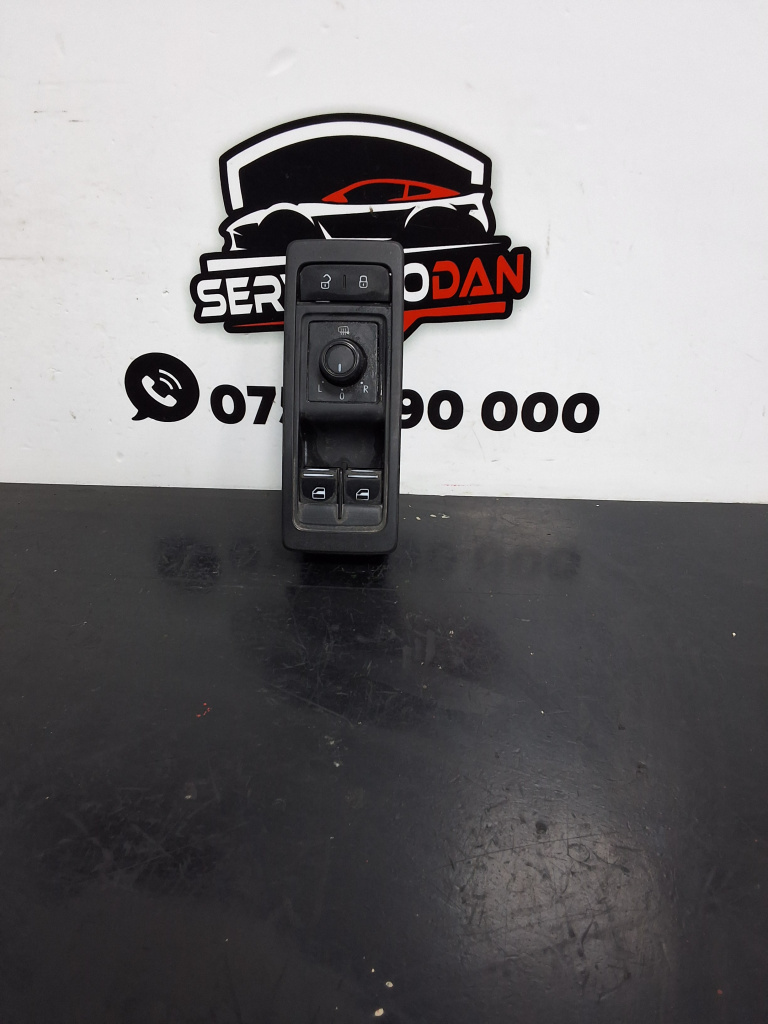 Butoane geam Volkswagen Transporter T6 (2015->) 2.0 Motorina 2017, CU BUTON REGLAJ OGLINZI / 7E5867255B / 7H5959539AR / CU BUTON BLOCARE / 7E0621258 / 7E1959565J