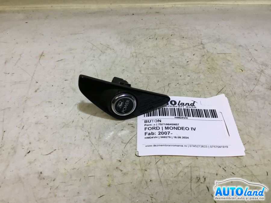 Buton 7s71a045n57 Pornire Ford MONDEO IV 2007