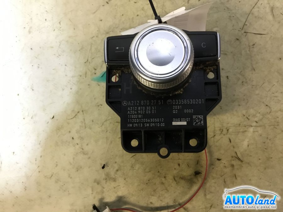 Buton A2128702751 Joystick Mercedes-Benz E-class T-modell S212 2009-2012