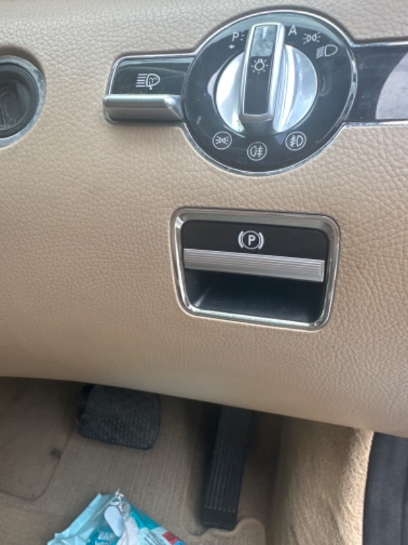 Buton actionare frâna de mâna Mercedes s class w221