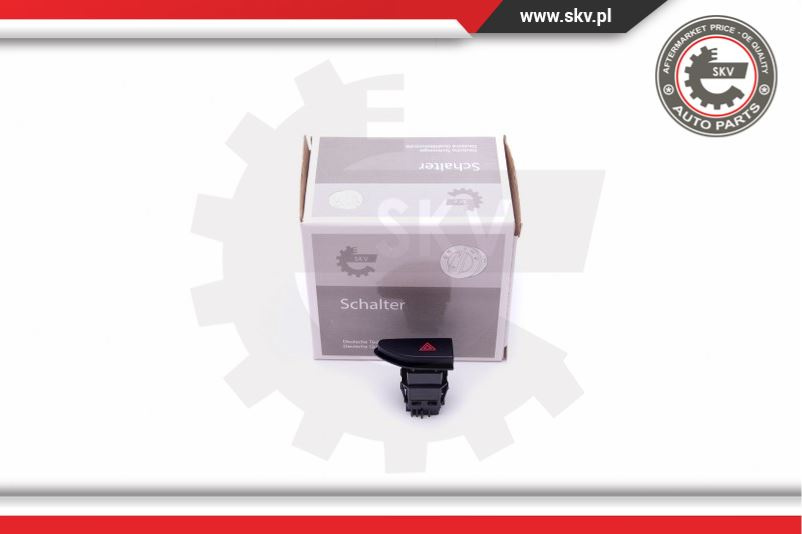 Buton avarie ; DACIA Duster RENAULT Captur I Clio IV Zoe ; 252907372R