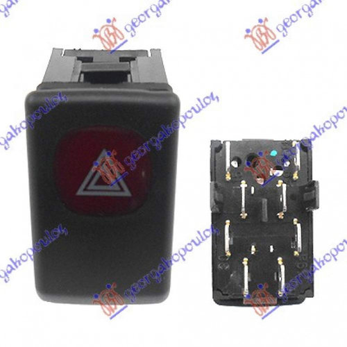 Buton Avarii (8pin) - Vw Golf Ii Manhatan 1988 , 191953235