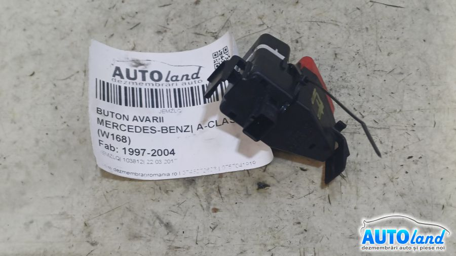 Buton Avarii A1688201210 Mercedes-Benz A-CLASS W168 1997-2004
