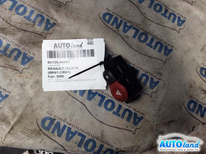 Buton Avarii + Blocare Usi Renault CLIO III BR0/1,CR0/1 2005