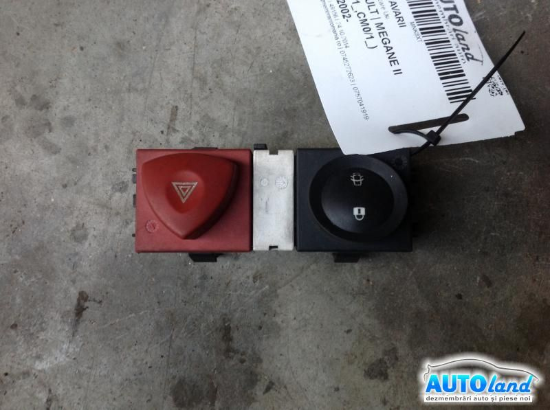 Buton Avarii + Buton Blocare Usi Renault MEGANE II BM0/1 ,CM0/1 2002
