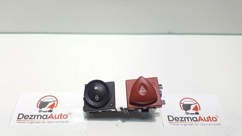 Buton avarii cu buton blocare usi 8200095493, Renault Megane 2 sedan (id:195517)