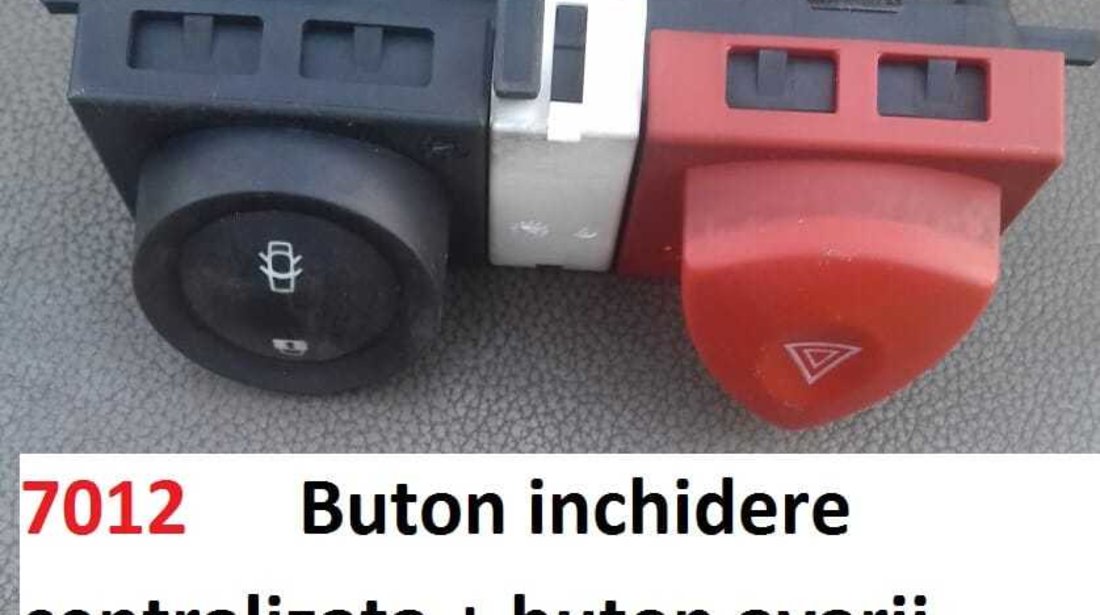 Buton avarii + inchidere centralizata Renault Megane 2