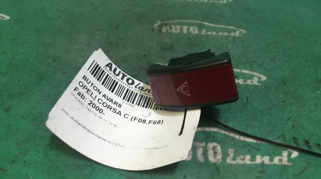 Buton Avarii Opel CORSA C F08,F68 2000