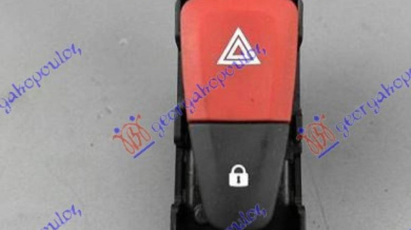 Buton Avarii (Rosu) (6pin) - Renault Megane H/B - S.W. 2008 , 252100502r