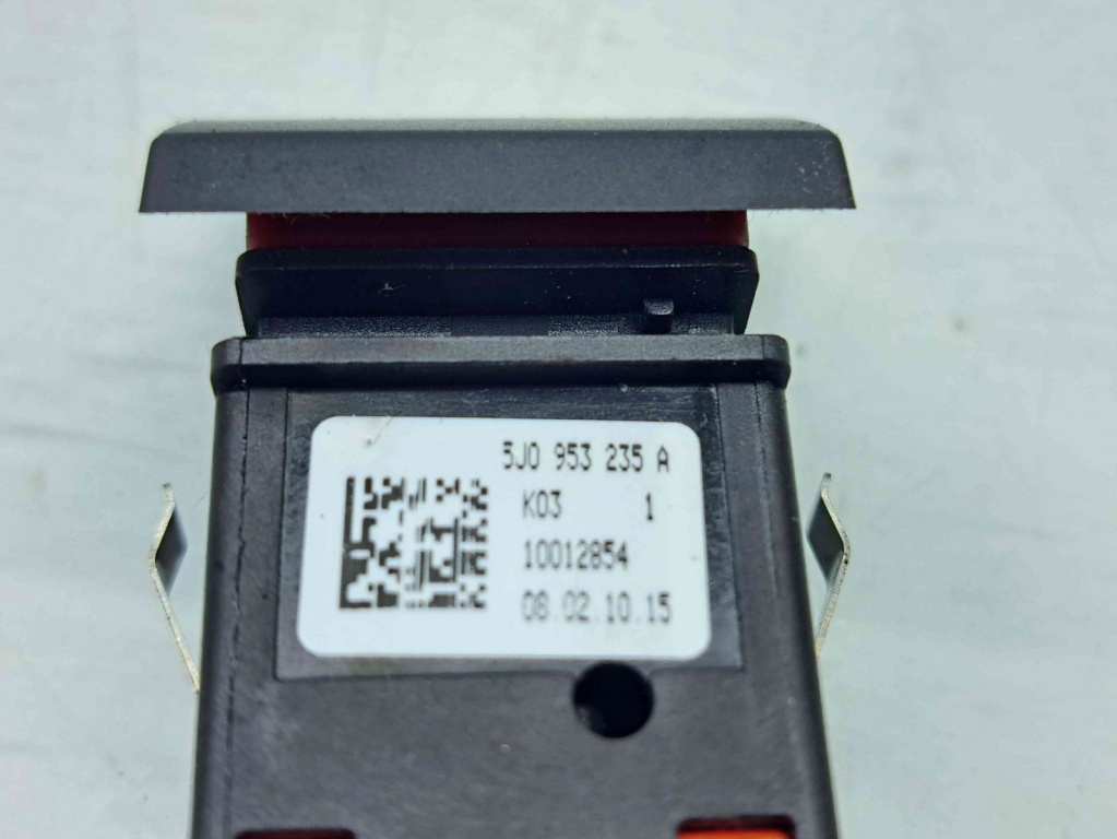 Buton avarii Skoda Fabia 2 Combi (5J, 545) [Fabr 2007-2014] 5J0953235A