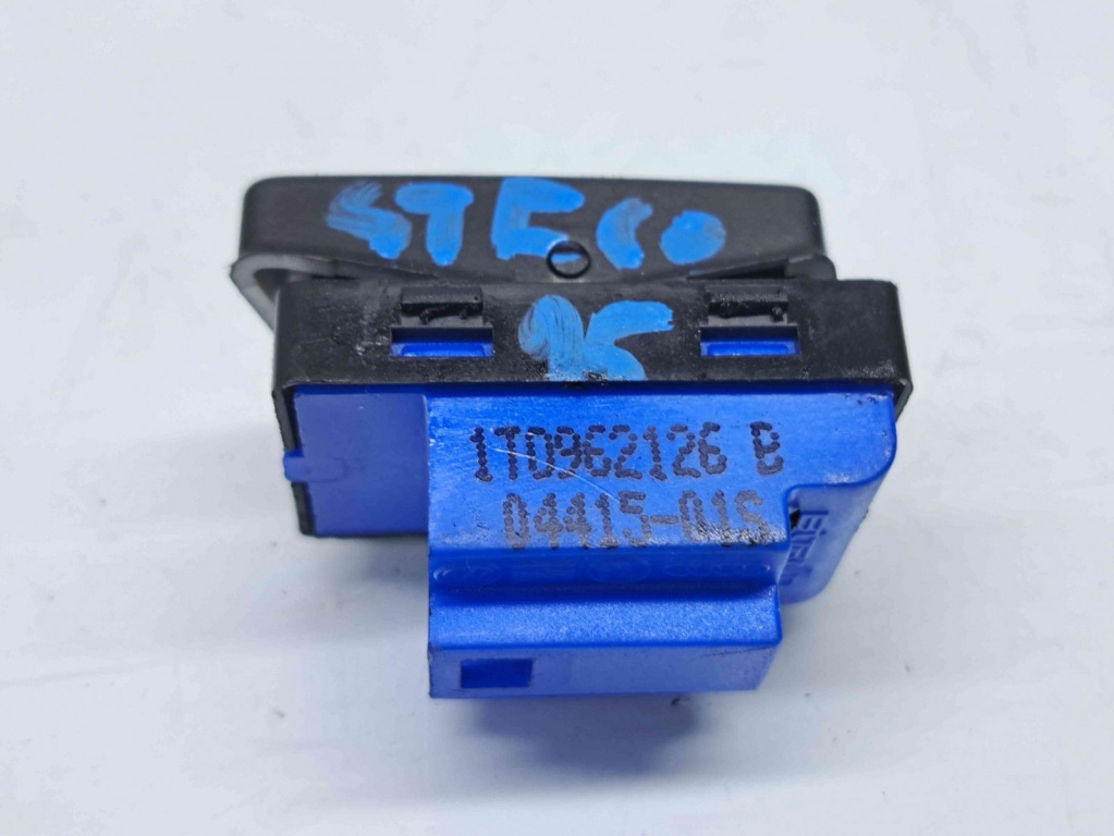 Buton blocare usi Volkswagen Caddy 3 Maxi Furgon (2CH) [Fabr 2007-2015] 1T0962126B