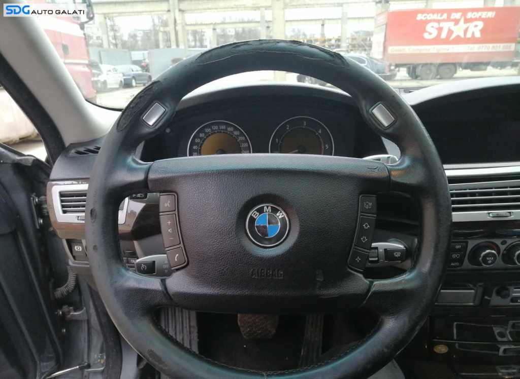Buton Butoane Comenzi de pe Volan BMW Seria 7 E65 E66 730 Facelift 2001 - 2008
