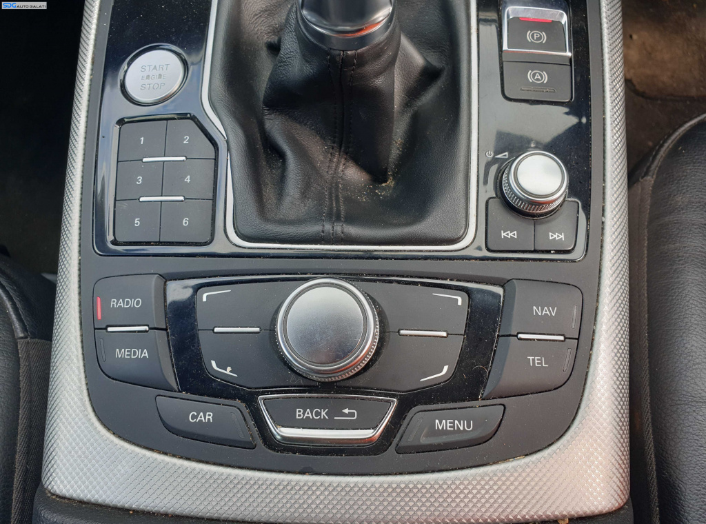 Buton Butoane Joystick Comanda Control Radio CD Player Navigatie MMI Volum Volan Dreapta Audi A6 C7 2011 - 2018 [K5453]