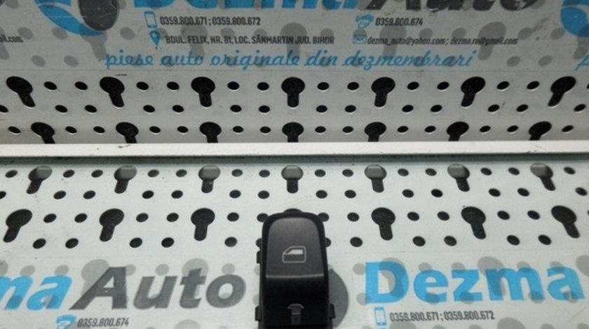 Buton comanda geam dreapta fata Audi A4 Allroad (8KH, B8), 2.0tdi, CAGA, 8K0959855A