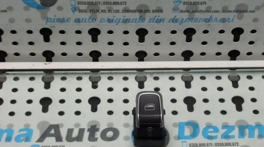 Buton comanda geam dreapta fata Audi A4 Avant (8K5, B8) 8K0959855B