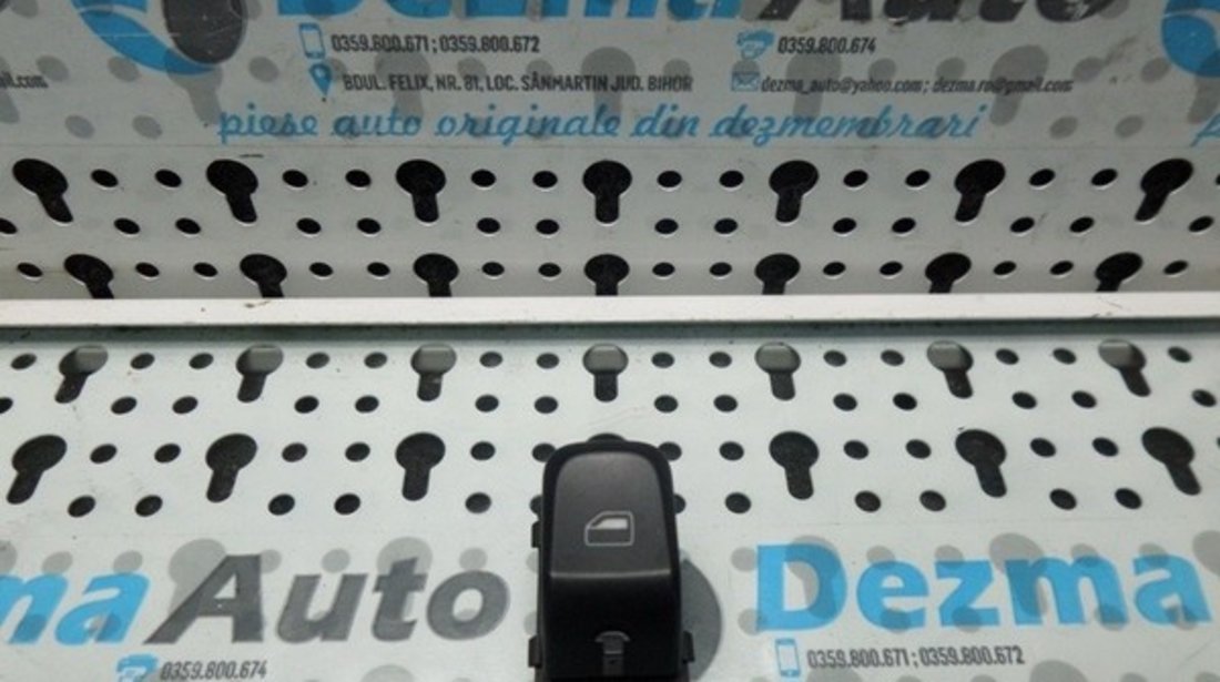 Buton comanda geam dreapta fata Audi A5 cabriolet (8F7) 2.0tdi, CAGA, 8K0959855A