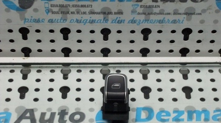 Buton comanda geam dreapta spate Audi A4 Allroad (8KH, B8), 2.0tdi, CAGA, 8K0959855B