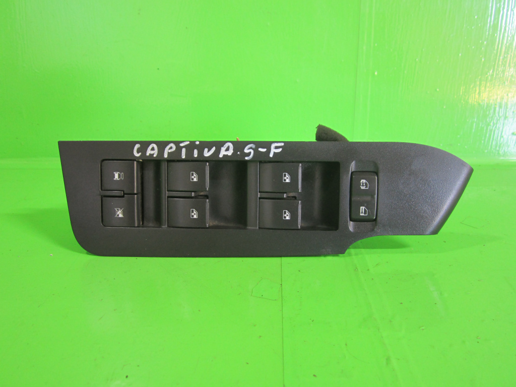 BUTON / COMANDA GEAM ELECTRIC STANGA FATA CHEVROLET CAPTIVA 4x4 FAB. 2006 - 2014 ⭐⭐⭐⭐⭐