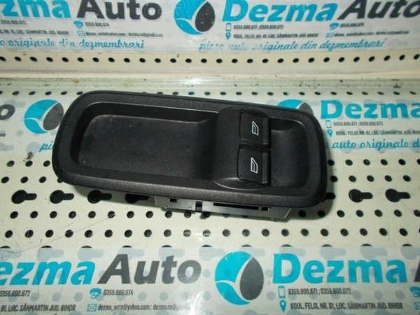 Buton comanda geam stanga fata 8A6T-14A132-FC, Ford Fiesta 6, 2008-In prezent