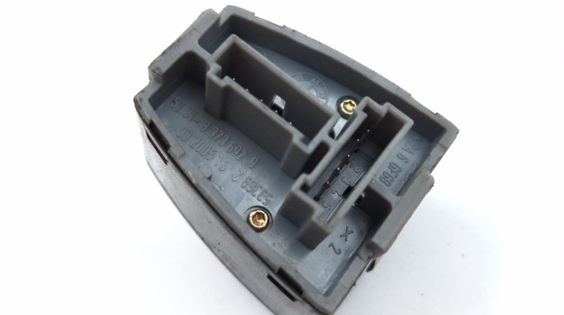 Buton Comanda Oglinzi BMW 3 (E46) 1998 - 2007 Motorina 8373692, 513183736929, 5131837369-29, 5131-837369-29, 51.31-8 373692.9, 03200510, 03 2005 10, 533692