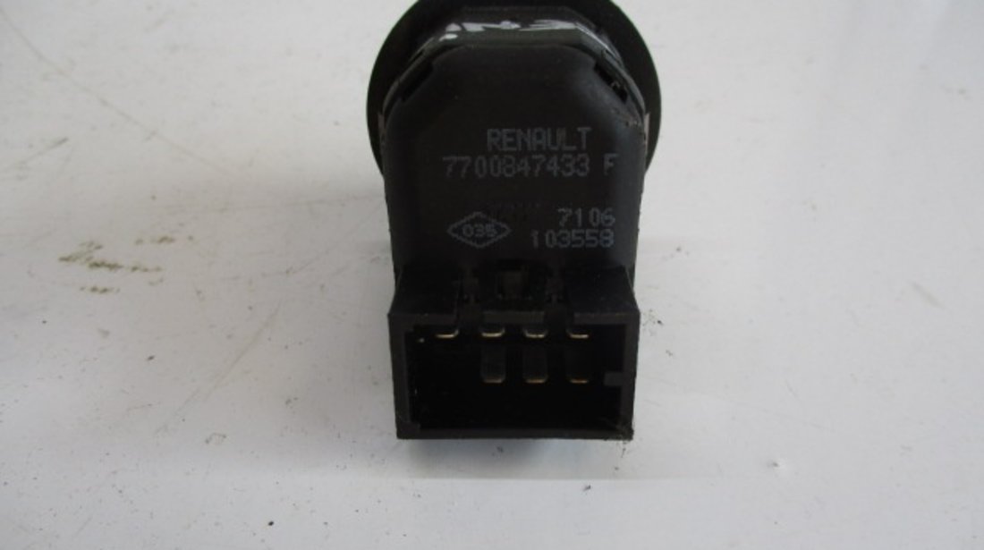 BUTON / COMANDA REGLAJ OGLINZI COD 7700847433 RENAULT MEGANE SCENIC 1 FAB. 1996 - 2003 ⭐⭐⭐⭐⭐