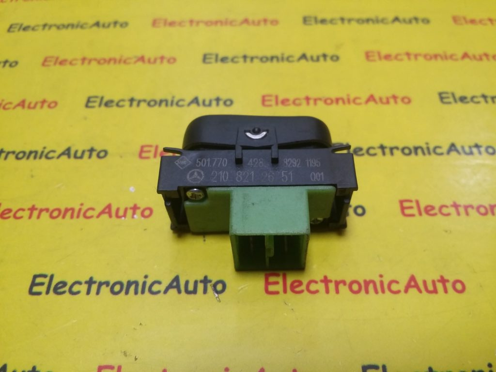 Buton Control Caldura Mercedes, 2108212651, 501770