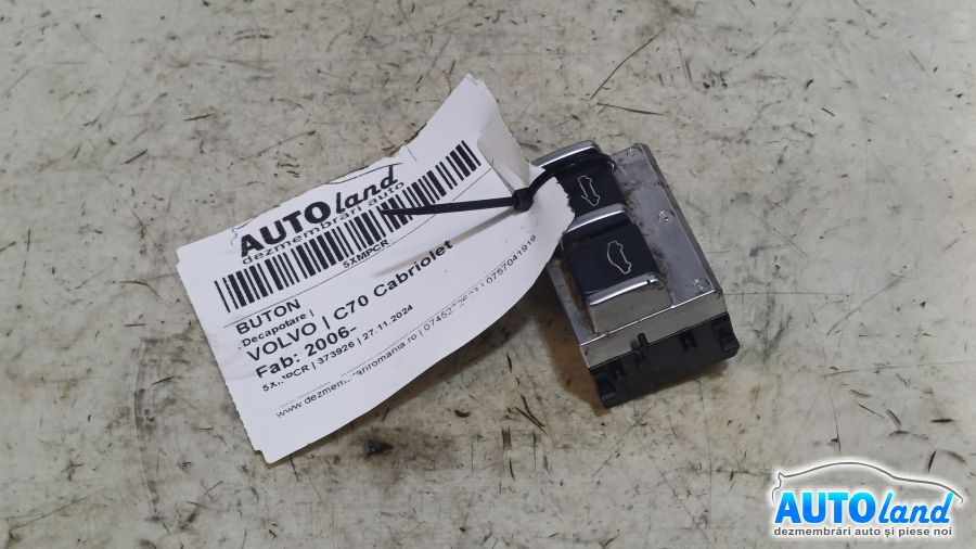 Buton Decapotare Volvo C70 Cabriolet 2006