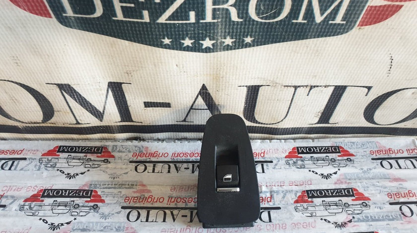 Buton deschidere geam dreapta fata BMW Seria 7 Sedan F02 LCI cod piesa : 9163527-01