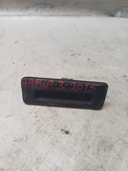 Buton deschidere haion Skoda Fabia 3 - Motorina 2015, 5E0827566