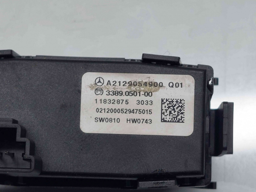 Buton eco Mercedes Clasa E (W212) [Fabr 2009-2016] A2129054900