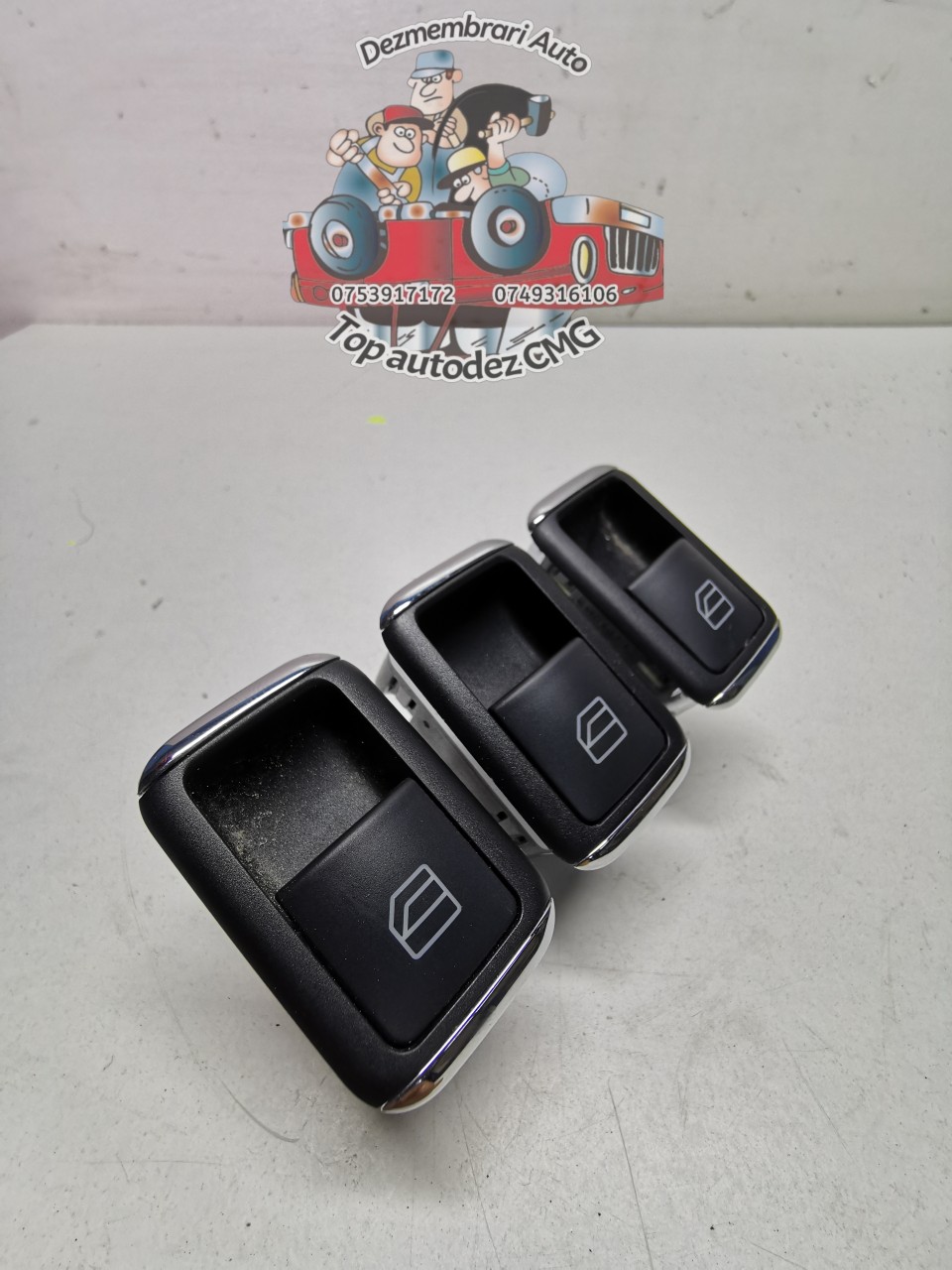 Buton geam electric Mercedes C-class W204 A2048700451 butoane geamuri electrice fata spate stanga dr