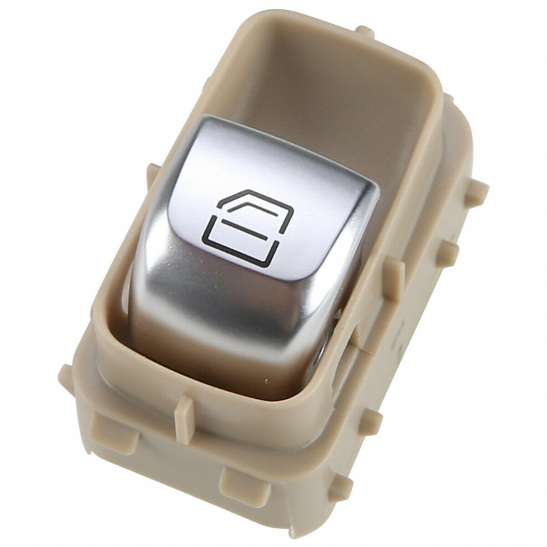 Buton Geam Pasager Compatibil Mercedes-Benz C-Class W205 2014→ Bej A20590515138R73