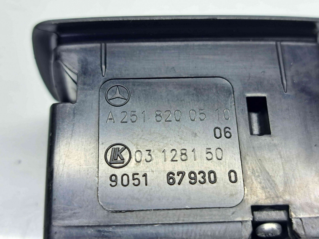 Buton geam stanga spate Mercedes Clasa B (W245) [Fabr 2005-2011] A2518200510