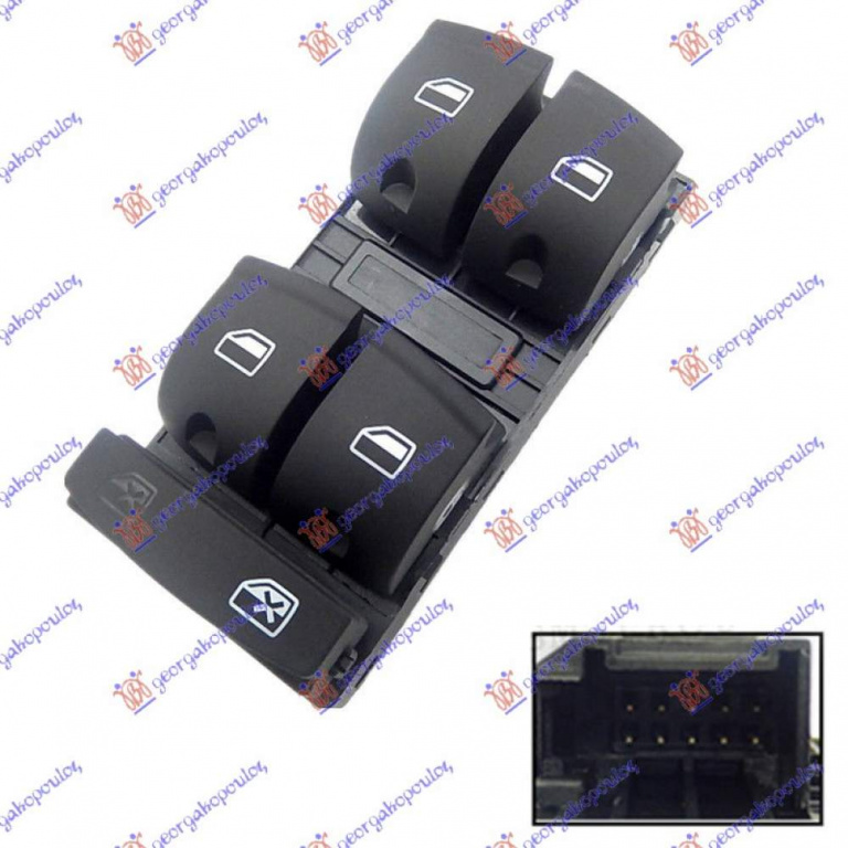 Buton Geamuri - Audi A6 2004 , 4f0959851