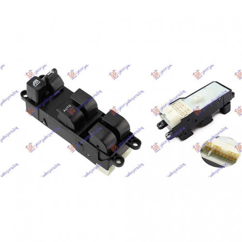 Buton Geamuri - Nissan Almera (N15) Sdn 1996 , 25411-0m010
