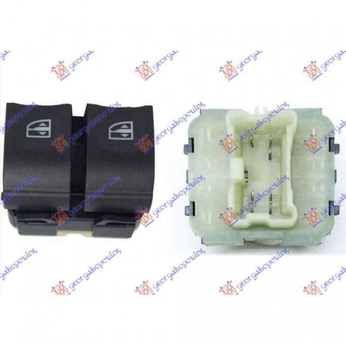 Buton Geamuri - Renault Twingo 2014 , 254110431r