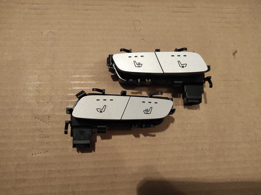 Buton incalzire ventilatie scaun Mercedes W213 AMG GT X290 GLC W253 CLS W257 W293 cod A2139050504