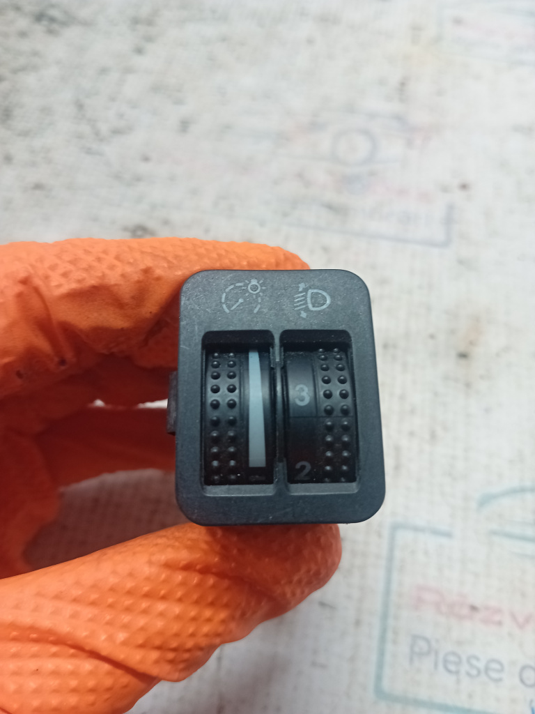 Buton intensitate luminii Volkswagen Sharan 2010, 7M3941333
