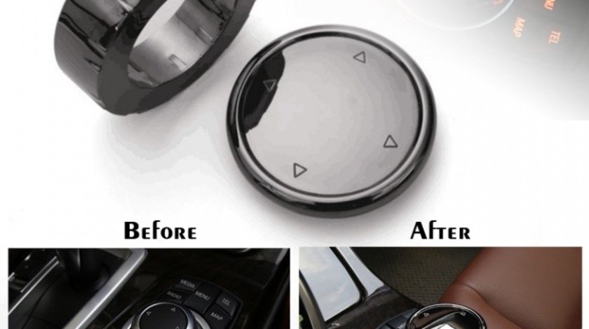 Buton Joystick Multimedia Retrofit Compatibil Bmw Seria 3 F34 2013→ 8015 Ceramic