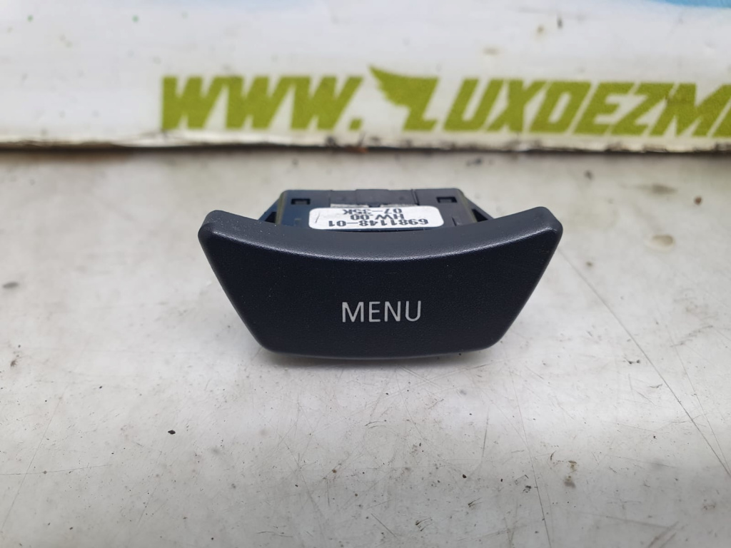 Buton menu 6981148-01 BMW Seria 5 E60/E61 [facelift] [2007 - 2010] 2.0 d N47D20O0