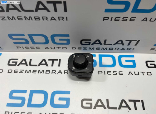 Buton Oglinzi cu Pliere Rabatare Electrica Skoda Superb 2 2008 - 2015 Cod 3T0959565A[S0271]