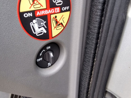 Buton ON/OFF airbag Renault Scenic 2 [Fabr 2003-2008] 1.5 DCI K9K734 76KW / 103CP