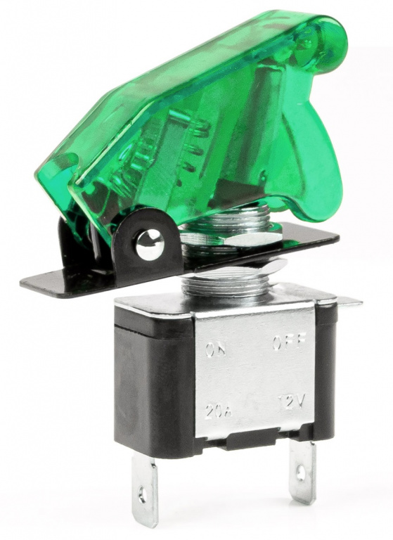 Buton On-Off Top Gun Amio Verde 03093