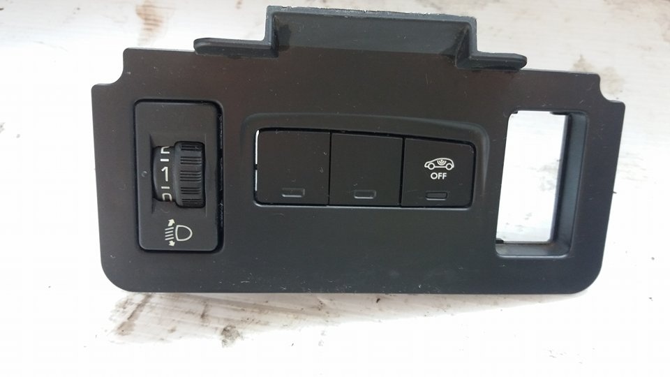 Buton reglaj faruri citroen c4 b7 1.6 hdi 2011 96366692xt 96702420zd